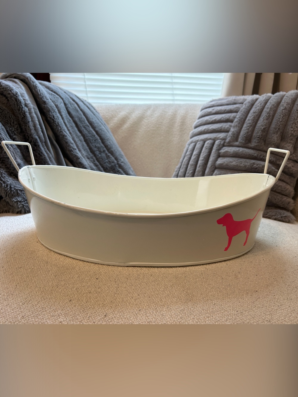 Victorias Secret Pink Store Display Tin With Handles